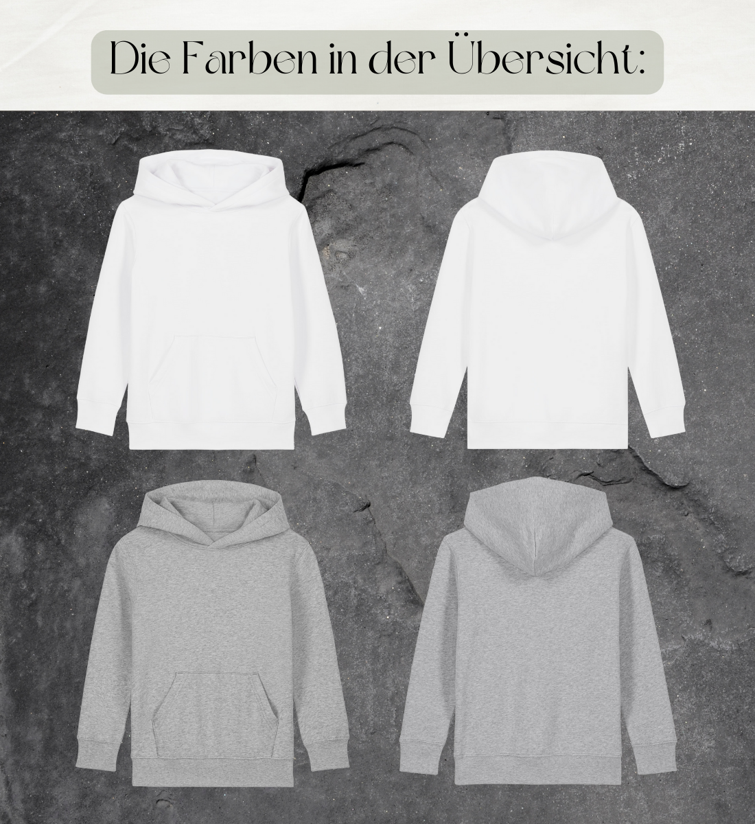 farben l einatmen - ausatmen l nachhaltiger kinder hoodie l yoga hoodie l yoga klamotten kinder l umweltfreundlich und nachhaltig leben