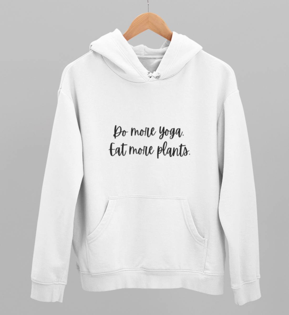 do more yoga l yoga pullover weiß l bio hoodie l schöne yoga kleidung l ökologisch und nachhaltig im alltag