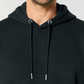 yoga l bio hoodie l yoga bekleidung schwarz l umweltfreundliche kleidung l bewusst leben dank veganer mode