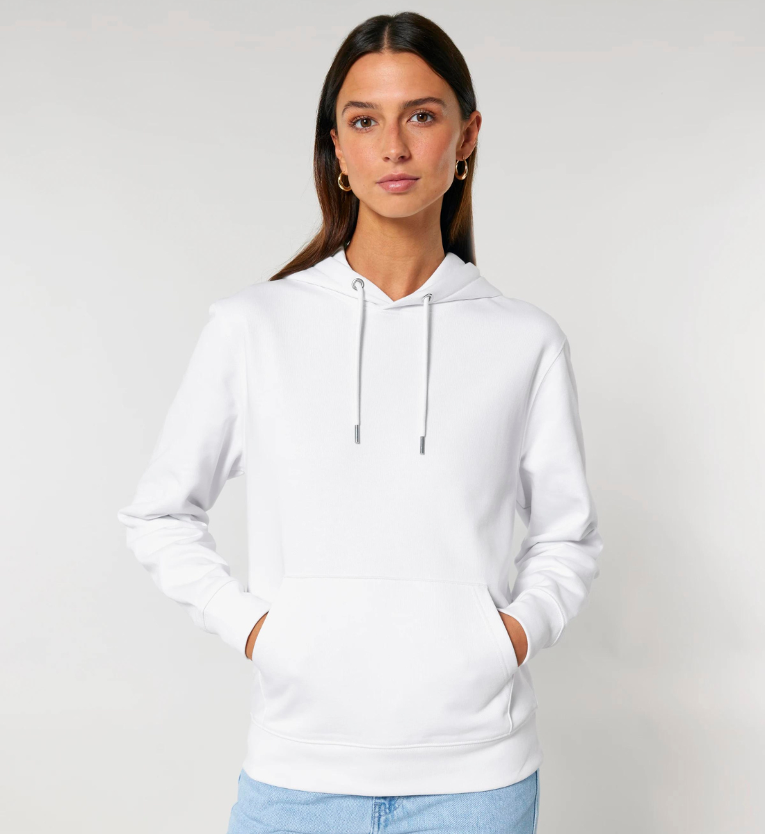 good karma club l pullover bio-baumwolle weiß l yoga outfit l umweltfreundliche kleidung l bio-baumwolle aus ökologischen materialien