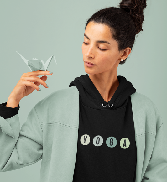 yoga l bio hoodie l yoga bekleidung l umweltfreundliche kleidung l bewusst leben dank veganer mode