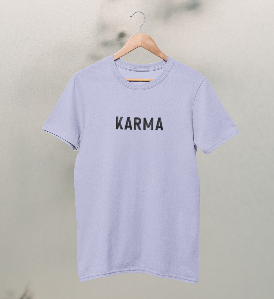 karma l t-shirt kinder bio-baumwolle flieder l yoga mode kinder l bio yoga kleidung l ökologische mode l ethischer konsum dank natürlichen materialien