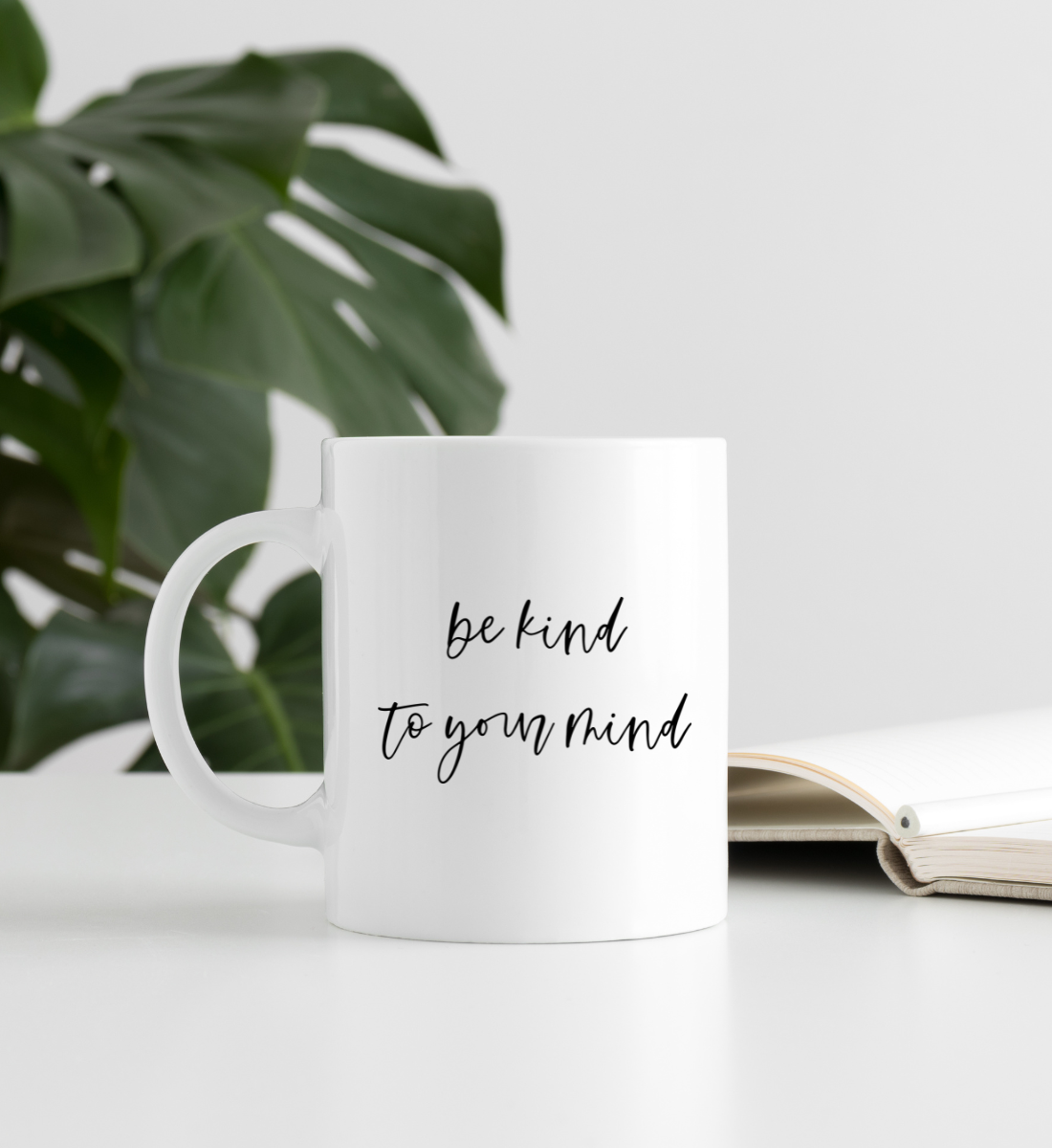 be kind to your mind l yoga tasse l tasse l geschenke für yogaliebhaber l yoga accessoires nachhaltig online shoppen