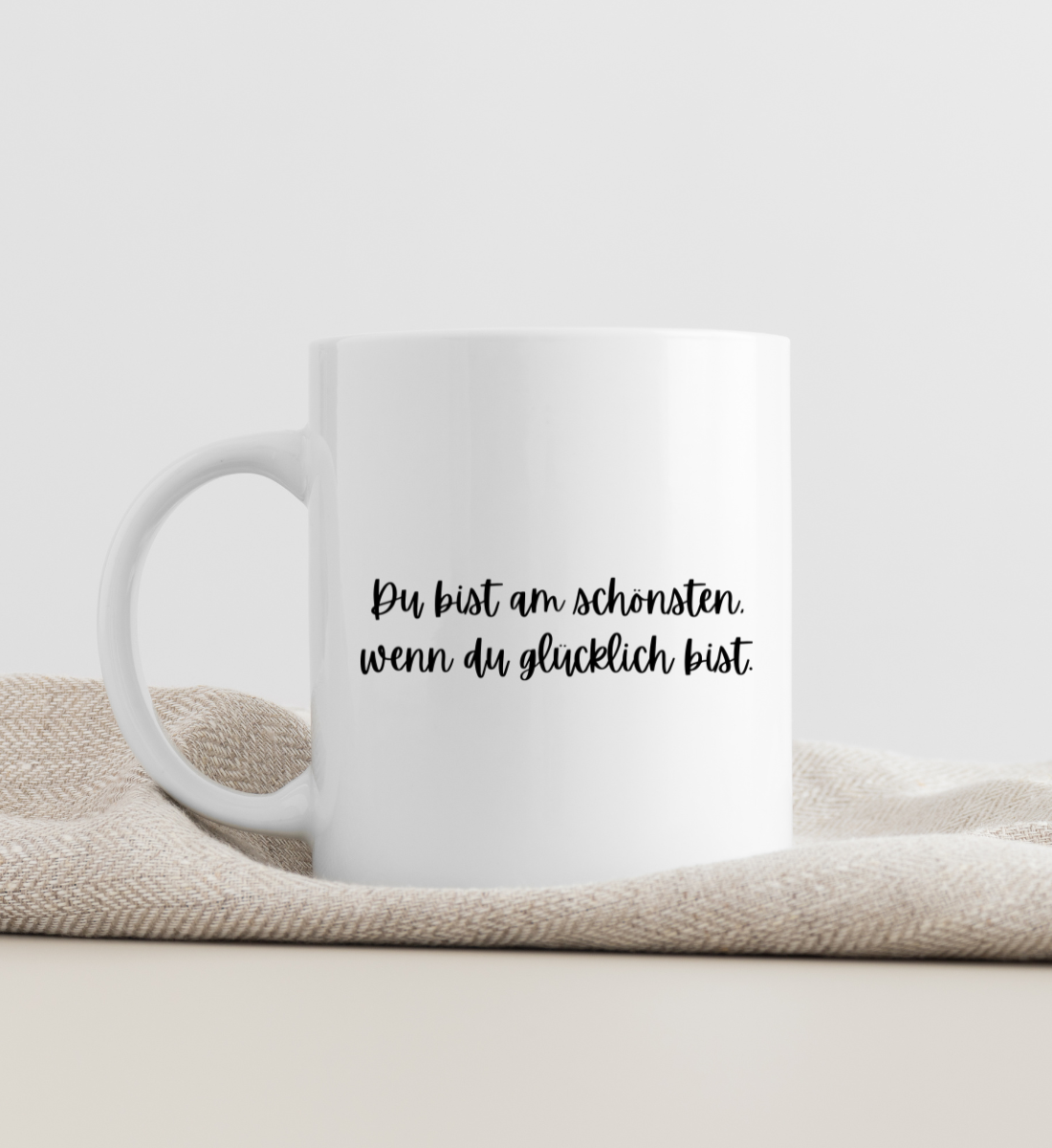 wenn du glücklich bist l yoga tasse l tasse l yoga geschenke l ökologische geschenke nachhaltig einkaufen