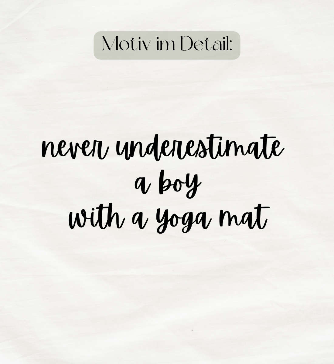 motiv l boy with a yoga mat l kinder yoga hoodie l bio pullover l ausgefallene yoga kleidung l nachhaltige yoga mode l fair fashion online shop