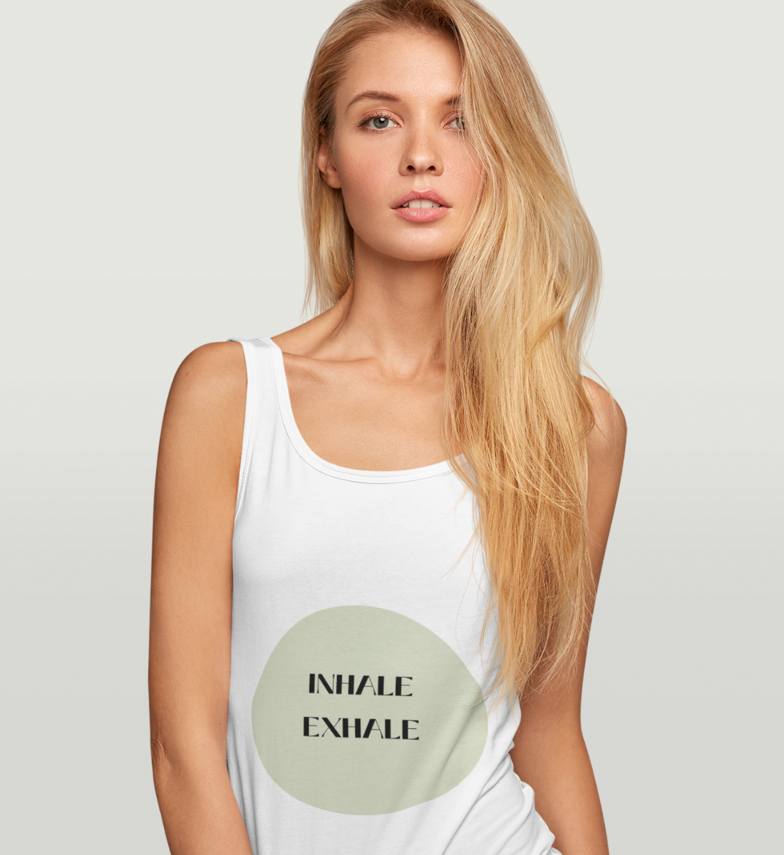 inhale exhale l yoga tank top weiß l bio top l bio yoga kleidung l umweltfreundliche und vegane mode online shoppen