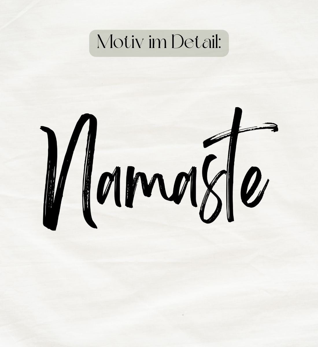  motiv l namaste ll l top bio-baumwolle l yoga top l nachhaltige yoga kleidung l faire und grüne mode online shoppen