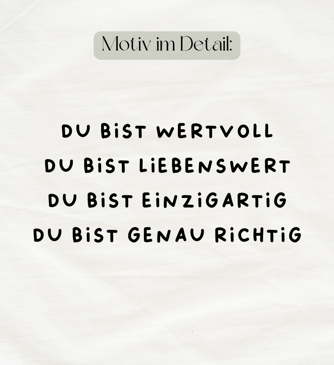  motiv l du bist wertvoll l nachhaltiger pullover l yoga pullover damen l bio yoga bekleidung l umweltfreundliche produkte aus naturtextilien