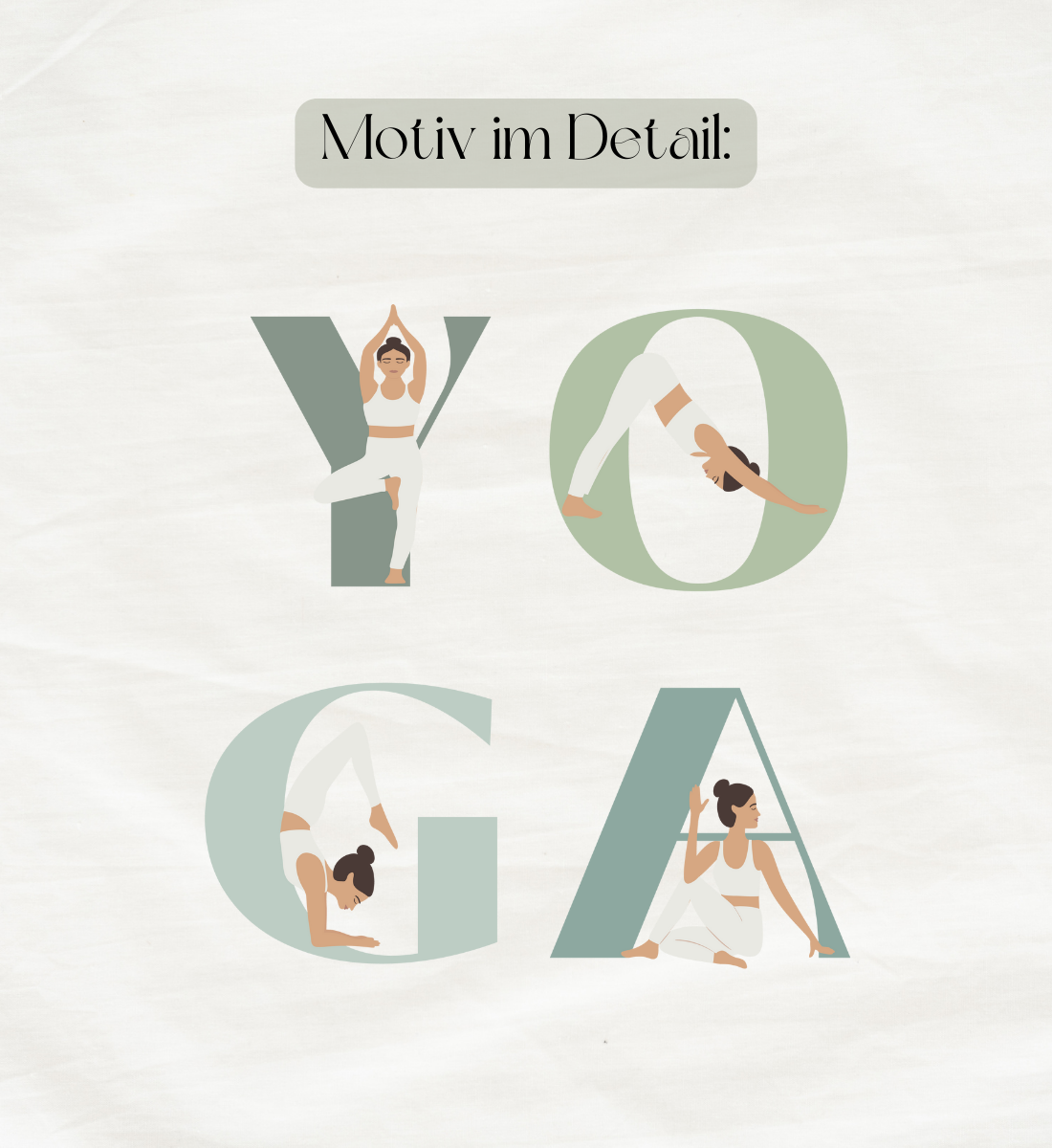motiv l yoga girl l yoga pullover damen l hoodie bio-baumwolle l yogawear l bewusst und nachhaltig leben