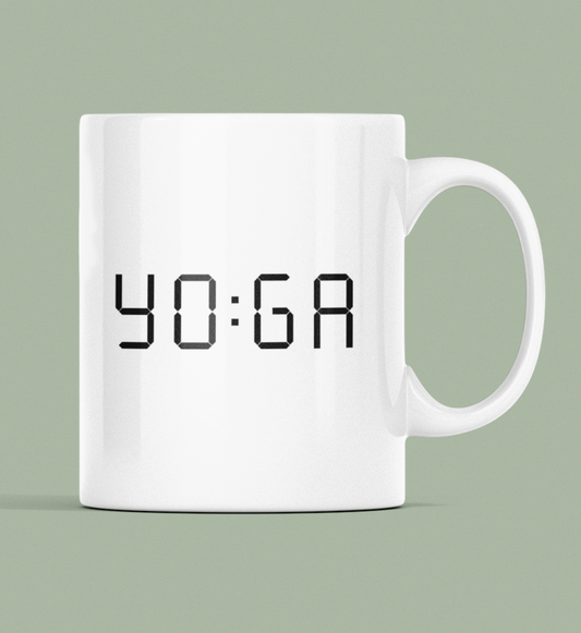 zeit für yoga l yoga tasse l tasse l yoga geschenkideen l nachhaltig und ökologisch einkaufen